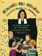 12 Easy Pieces for 4 Violins cover